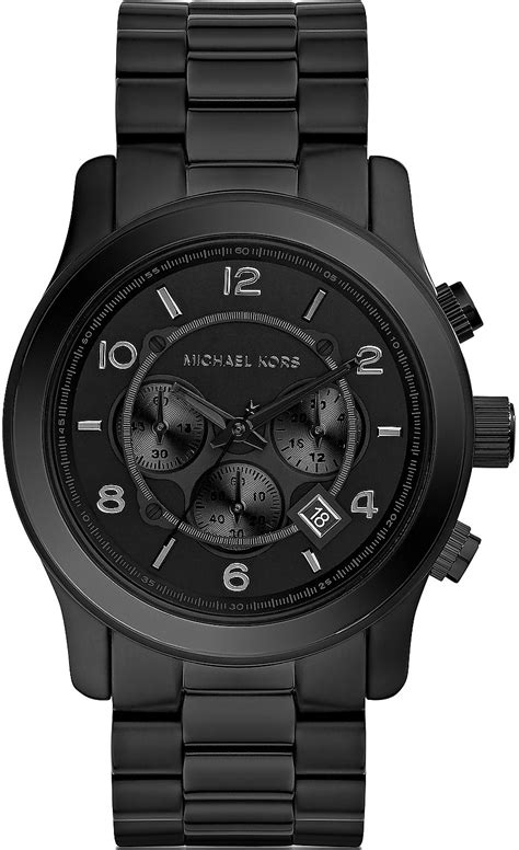 men michael kors watch price|michael kors men's black watches.